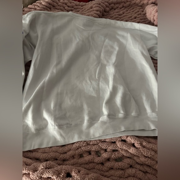 Disney Stitch Unisex XL Long Sleeve White Crewneck Sweatshirt - Picture 2 of 6